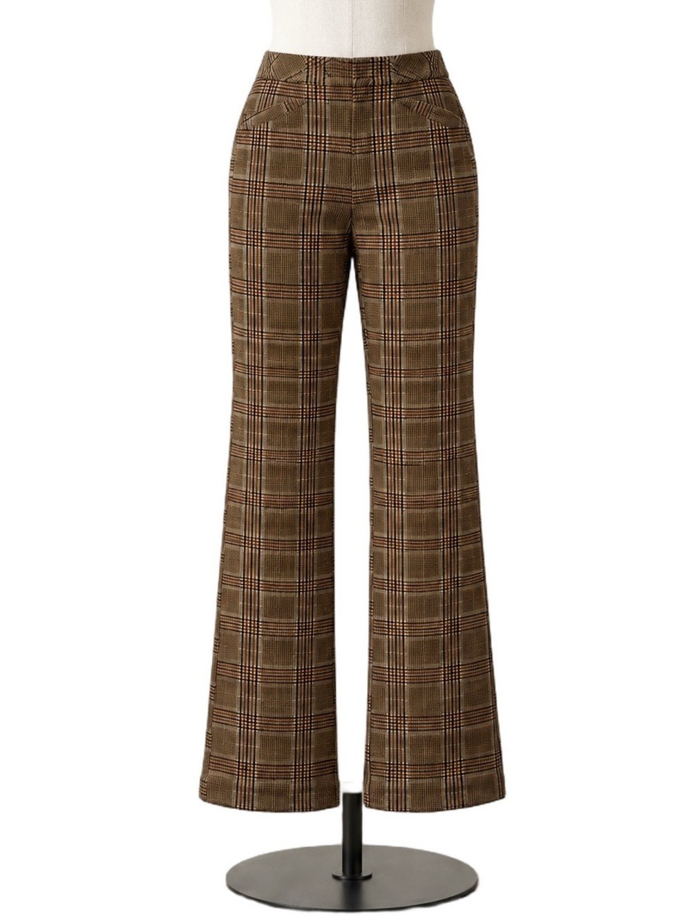 Liverpool Knit Pull-On Stella Kick Flare Pant Dijon Gold/Brown Size 0/25